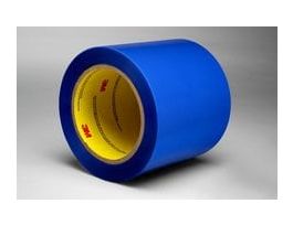 3M™ Polyester Tape 8901, Blue, 4 in x 72 yd, 0.9 mil, Bubble Free, 8 Rolls/Case