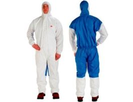 3M™ Protective Coverall 4535, White & Blue Type 5/6, 20 ea/Case