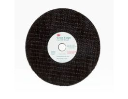 3M™ Green Corps™ Reinforced Weld Grinding Wheel 01991, 3 in x 0.22 in x 3/8 in, 5 Each/Pack, 10 Packs/Case