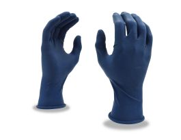 DURA-COR™ 11-MIL, HI-VIS BLUE LATEX, EXAM GRADE, POWDER FREE, 12-INCH, TEXTURED, 10 BOXES OF 50