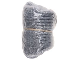 GLOVES 7 G STRING KNIT GRAY L CS144 1PR