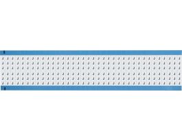 Alphabetical Vinyl Cloth Upper Case Scored Wire Marking Cards, J 1800 Total