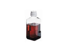 Polycarbonate Graduated Square Bottle, 2 L, 1/pk