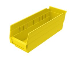 BIN SHELF BIN 11-5/8 X 4-1/8 X 4 YELLOW