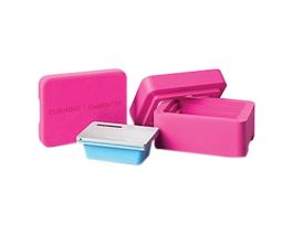 CoolBox Ice-Free Cooler with One Cooling Core, pink, 1/ea