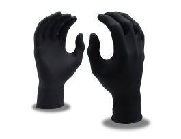NITRI-COR® ECLIPSE BLACK NITRILE, INDUSTRIAL GRADE, POWDER FREE, TEXTURED, 10 BOXES OF 100
