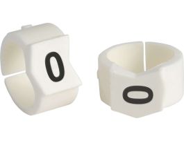 ClipSleeve Wire Markers Size 45 Nylon 0 AWG - 0 AWG, 0 Pack of 50 Pieces