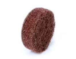 Standard Abrasives™ Quick Change Buff and Blend GP Disc, 840113, A/O Fine, TSM, Maroon, 1 in, Die QS100NM, 50/Car, 10 Cartons/Case