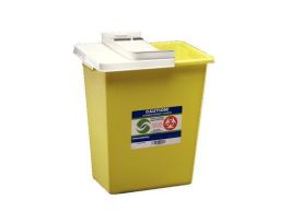 2 GAL CHEMO CONTAINER YLW CS20