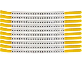 ClipSleeve Wire Markers Size 18 Nylon 10 AWG - 8 AWG, 8 Pack of 300 Each
