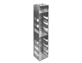Vertical/Chest Aluminum Rack for Standard 3" Boxes, 9 box capacity
