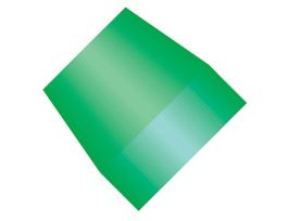 Flangeless Ferrule, Green ETFE, 1.8 mm OD Tubing, 1/4-28 or M6 Flat-Bottom; 10/PK