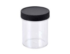 Grinding Vials, Polystyrene with Screw-On Cap, 135 mL; 100/PK