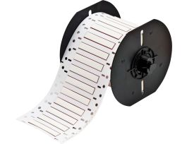 B33 Series PermaSleeve HX Heat Shrink Wire Marking Sleeves, 0.187" Dia x 2" W, White