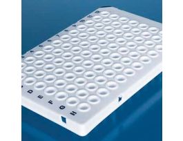 PCR Plate, 96-Well, Semi-Skirted, Low-Profile, White; 50/PK