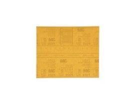 3M™ Gold Abrasive Sheet, 02541, P320 grade, 9 in x 11 in, 50 sheets per pack, 5 packs per case