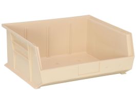 BIN STACK HANG PP IVORY 15 X 16 X7 IN