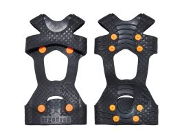 6300TC Black One-Piece Ice Traction Device with TC