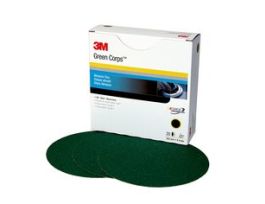 3M™ Green Corps™ Stikit™ Production™ Disc, 01549, 8 in, 80, 50 discs per carton, 5 cartons per case