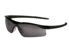 SAFETY GLASSES MAGNIFIER 1.0 GREY PK12