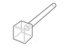 CUVETTE FLUOR CUBE60 UV QUARTZ 10 MM 1ML