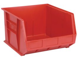 BIN STACK HANG PP RED 18X16 1/2X11IN