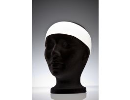 HEADBAND SWEAT-LESS CLNRM WHITE 18INCH S