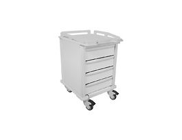 Tall Compact Laboratory Cart