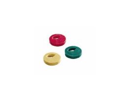 Colored Cap Inserts (for vials), Yellow