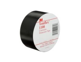 3M™ Temflex™ Vinyl Corrosion Protection Tape 1100, 2 in x 100 ft, Printed, Black, Variable Quantity