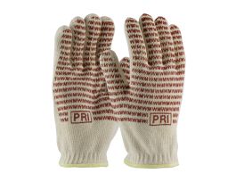 24 oz., 100% Cotton Double Layer, EverGrip Nitrile Coating,Open Cuff, LG