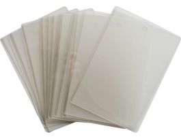 Laminator Pouches, Clear, 3.5 " H x 5" W, Pack of 50 Each