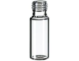 Vial, 2 mL, Glass, Silanized, 9 mm Short Thread; 1000/pk