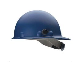 Roughneck P2 Hard Hat, Fiberglass, Quick-Lok blocks, Ratchet Headband, 8 Pt. Ratchet Suspension, Blue