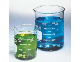 Brand 1000 Griffin Low-Form Beaker, 1000 mL, 24/cs