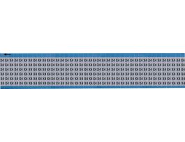 Letters and Numbers Scored Wire Marker Aluminum Foil Legend: X4 1800 Total