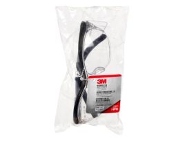 3M™ Readers Safety Glasses, 91193H1-C, +2.5, Blk Frm, Clr Lens