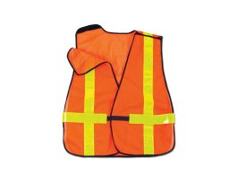 8080BAX  Orange Non-Certified X-Back Vest