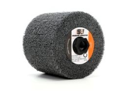 Standard Abrasives™ MD Mini-Brush 875704, 4-1/2 in x 4 in x 5/8-11 FB051 15-46 A VFN Medium Density, 1 ea/Case