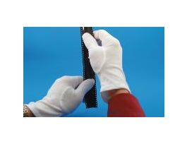 GLOVE SM HI-Q COTTON F/HDLG PHT-GRPH PK6