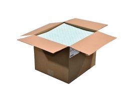 Premium Universal Green Spill Pads, Medium-Weight, 16" x 18", 100/Case