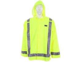 JACKET LUMINATOR PESR/PU LIME 0.16MM