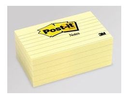 Post-it® Notes 635-5PKSS, 3 in x 5 in (76 mm x 127 mm)