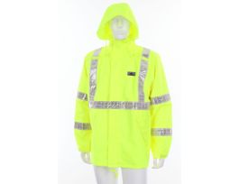 CLS 3 BRTHABLE POLY/POLYURETH JACKET 2"" WH VINYL