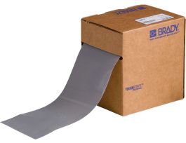 ToughStripe® Floor Marking Tape Roll -  Polyester, Solid Color, Gray, 4" x 100'