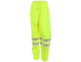 CLS 3 BRTHABLE POLY/POLYURETH PANTS 2"" WH VINYL