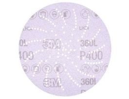 3M Xtract™ Film Disc 360L, P600 3MIL, 3 in, Die 300LG, 100/Pac, 500 ea/Case