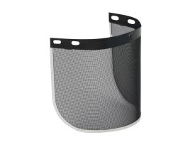 Steel Wire Mesh Safety Visor, ANSI Z87, Aluminum Binding, 8" x 15.5"