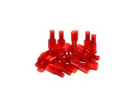 3M™ Highland™ Nylon Fully Insulated Male Disconnect Terminal MTI18-187Q, AWG 22-18, 25/bag, 10 Bags/Case