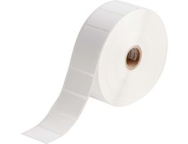 Chemical Resistant Cryogenic Polypropylene Labels for 1" Small Core Printers - 1" x 1.5"